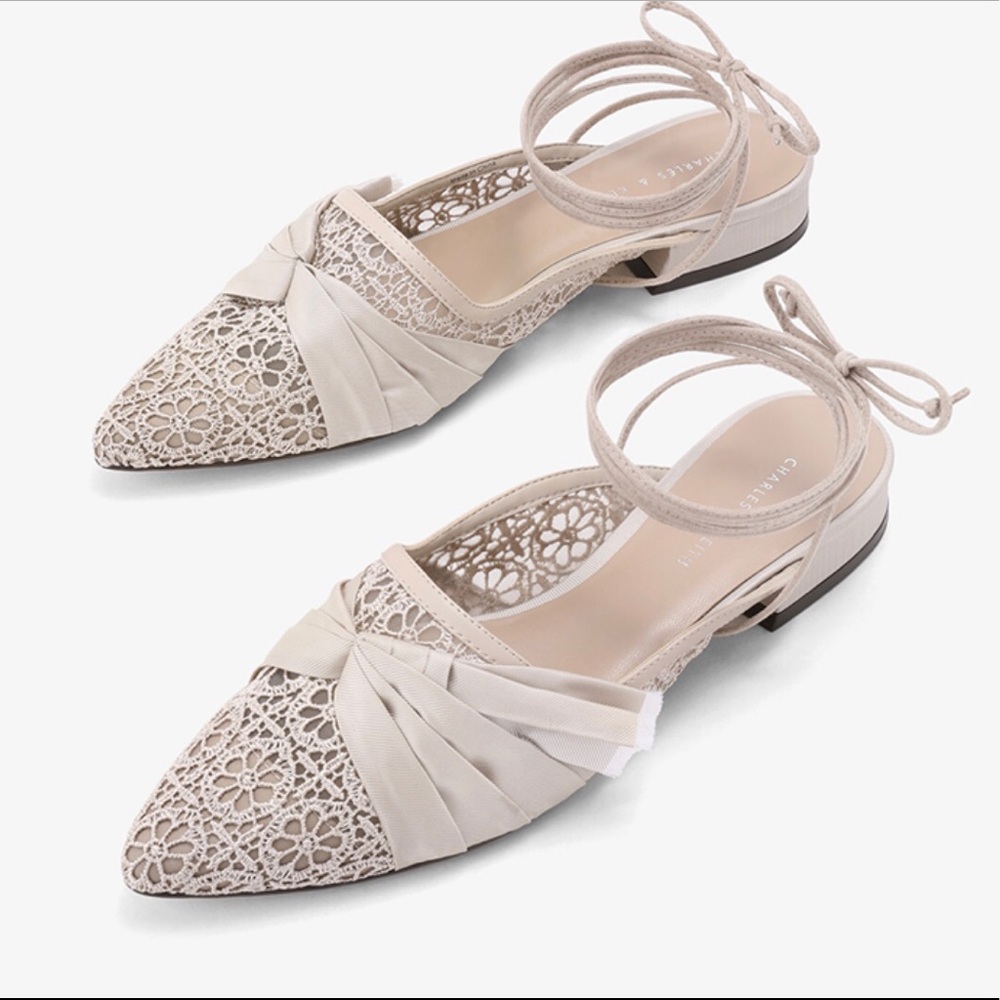 NEW Charles & Keith Flats Sandals